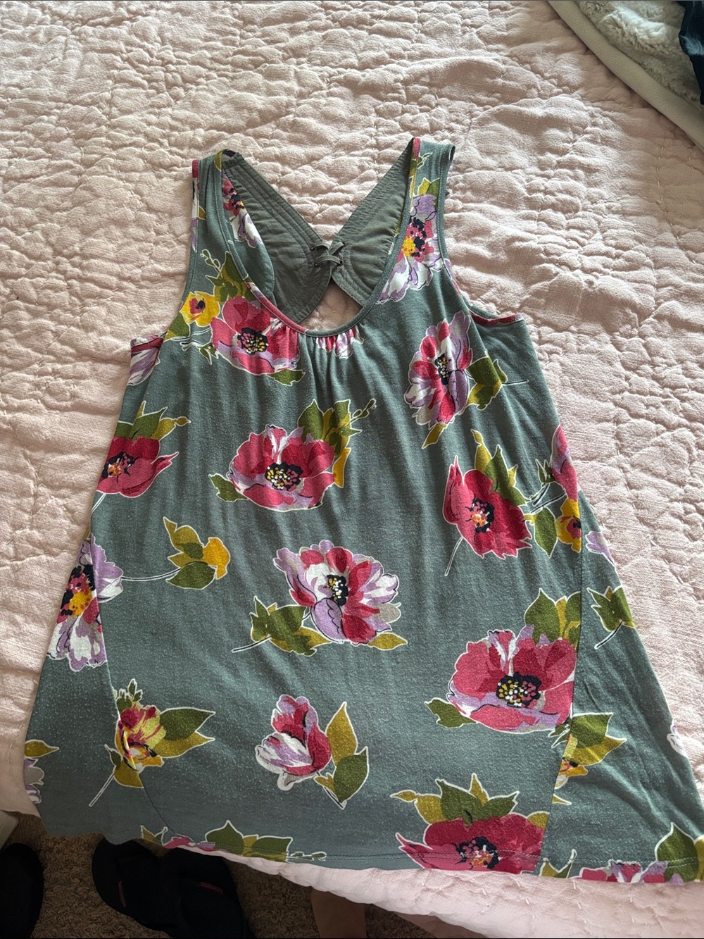 Deletta Floral Tank Top